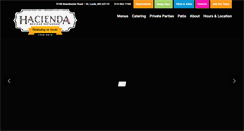 Desktop Screenshot of haciendastl.com