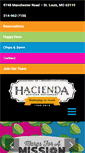 Mobile Screenshot of haciendastl.com